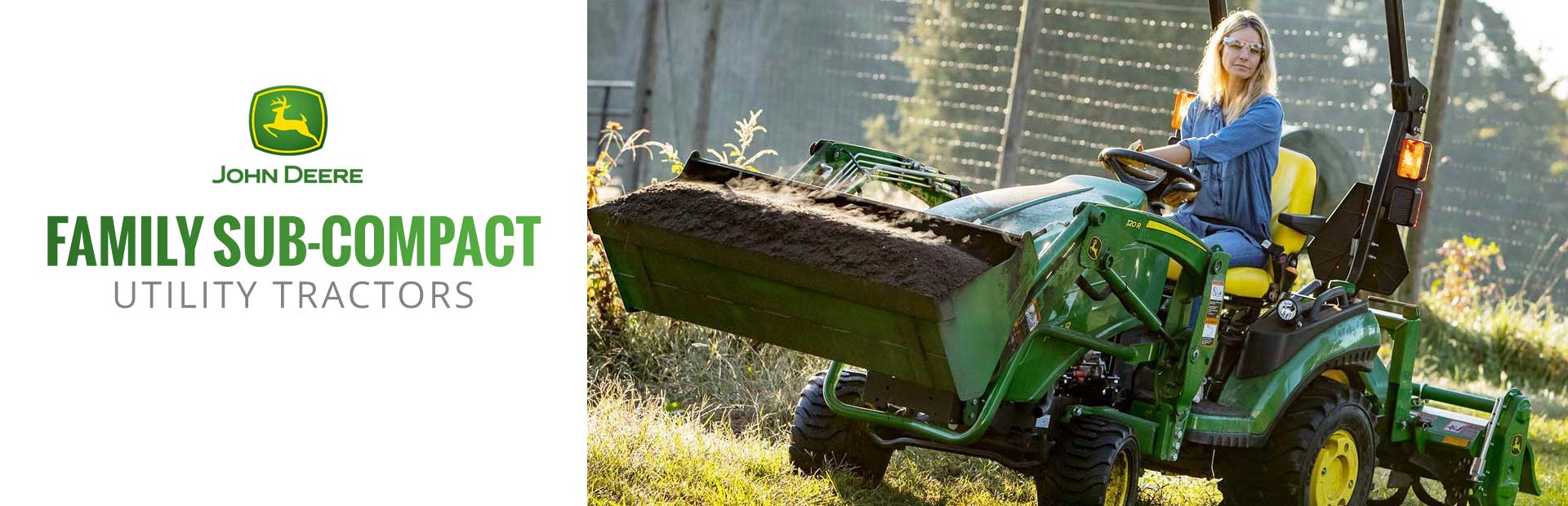 John Deere: Family Sub-Compact Utility Tractors